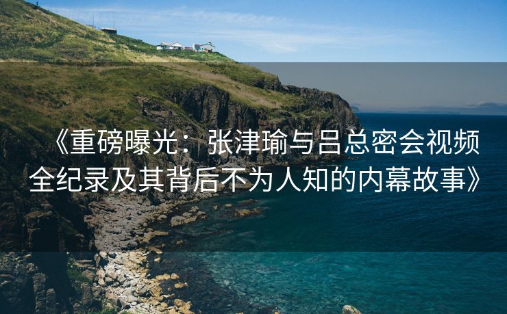 《重磅曝光：张津瑜与吕总密会视频全纪录及其背后不为人知的内幕故事》